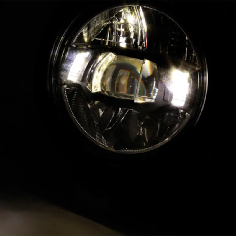 LED Hauptscheinwerfer-Einsatz 5 3/4 Zoll Highsider Pro Typ 10, Klar, E-geprüft