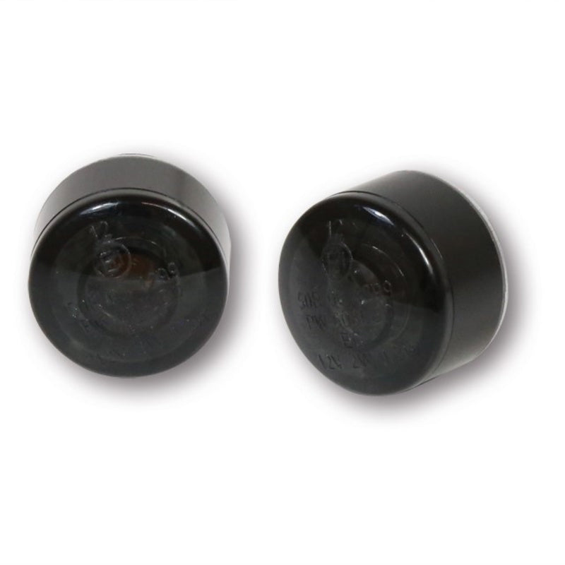 LED-Blinker Module mit Rück- & Bremslicht Highsider Pro Apollo, Schwarz, Getönt