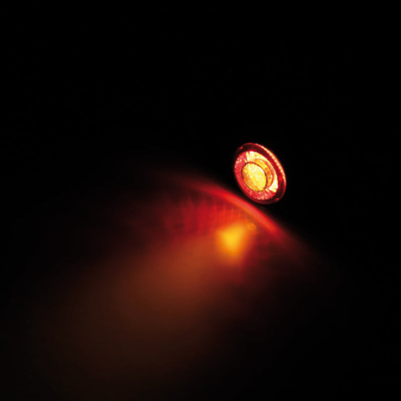 LED-Blinker Module mit Rück- & Bremslicht Highsider Pro Apollo, Schwarz, Getönt