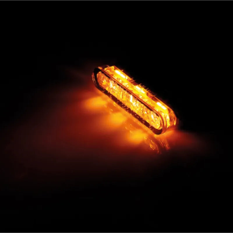 LED-Blinker Module mit Rück- & Bremslicht Highsider Pro Star-MX1 Pro, Getönt