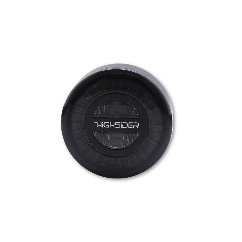 LED-Blinker Module mit Rück- & Bremslicht Highsider Pro Rocket, Schwarz, Getönt