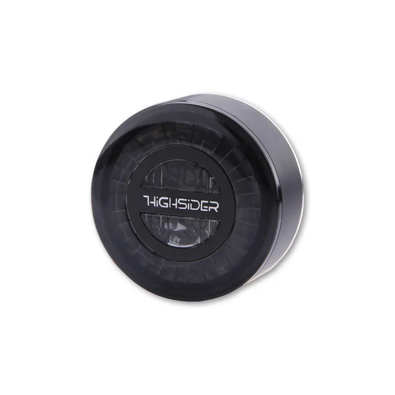 LED-Blinker Module mit Rück- & Bremslicht Highsider Pro Rocket, Schwarz, Getönt