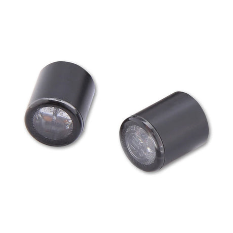 LED-Blinker Module mit Rück- & Bremslicht Highsider Pro Proton, Schwarz, Getönt