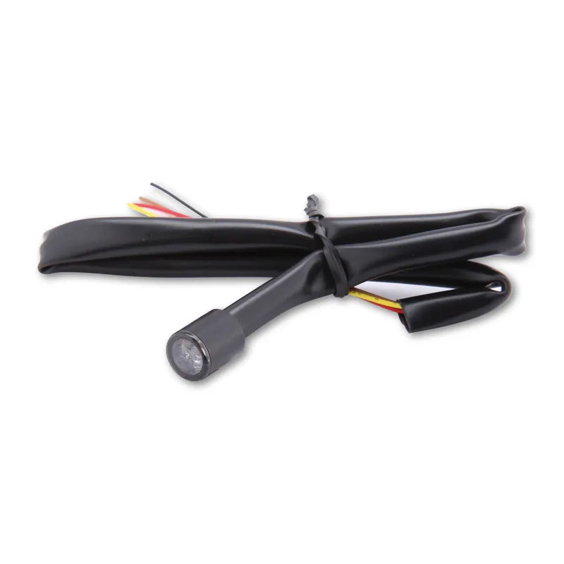 LED-Blinker Module mit Rück- & Bremslicht Highsider Pro Proton, Schwarz, Getönt