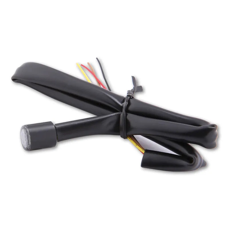 LED-Blinker Module mit Rück- & Bremslicht Highsider Pro Proton, Schwarz, Getönt