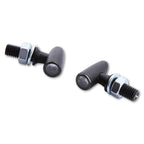 LED Blinker HIGHSIDER Pro Proton One mit Rück- & Bremslicht, Schwarz, Getönt