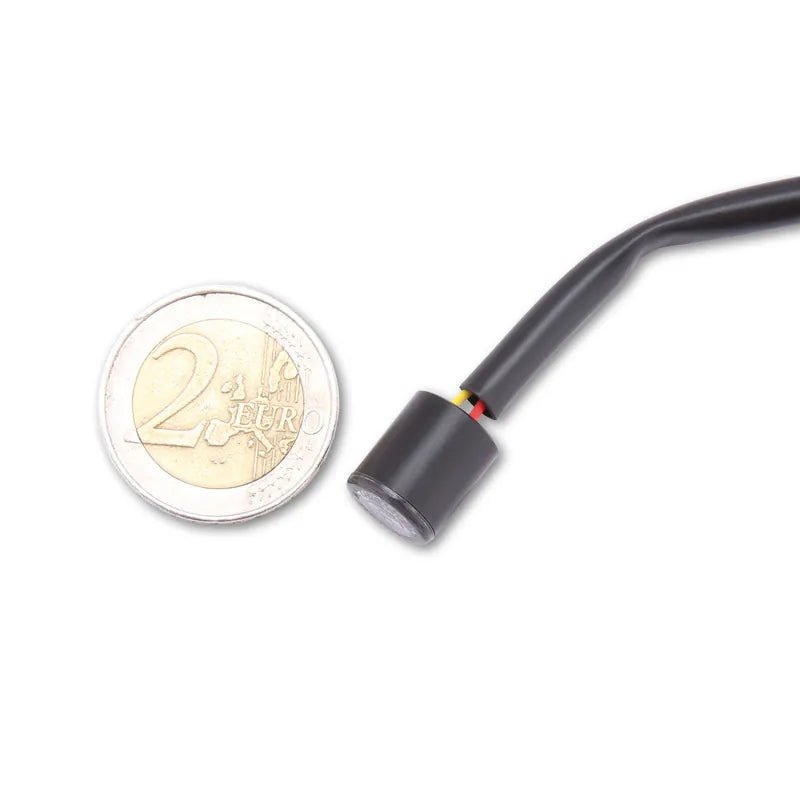 LED-Rücklicht Modul Highsider Pro Proton, Schwarz, Getönt, E-geprüft, Ø 11 mm