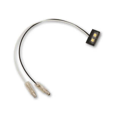 LED-Kennzeichenbeleuchtung Highsider Pro Mini schwarz, B16xH6,5 mm, E-geprüft