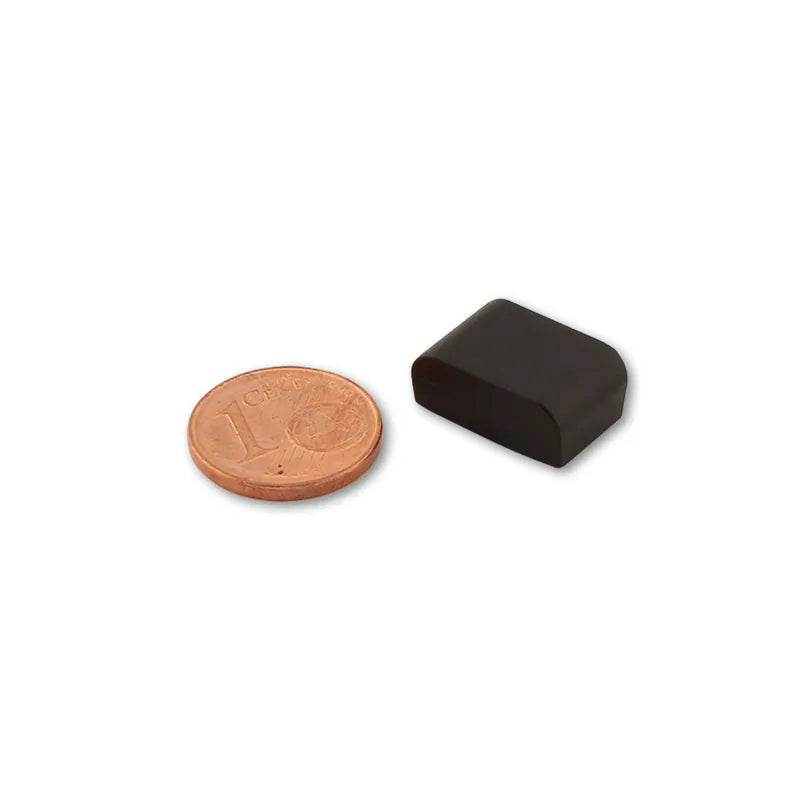 LED-Kennzeichenbeleuchtung Highsider Pro Mini schwarz, B16xH6,5 mm, E-geprüft