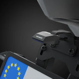 LED-Kennzeichenbeleuchtung Highsider Pro Split-S schwarz, B10xT22 mm, E-geprüft
