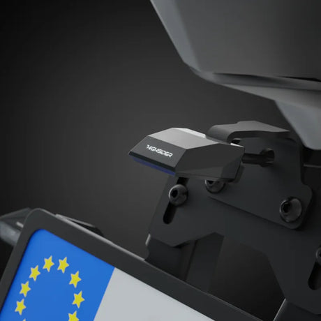 LED-Kennzeichenbeleuchtung Highsider Pro Split-S schwarz, B10xT22 mm, E-geprüft