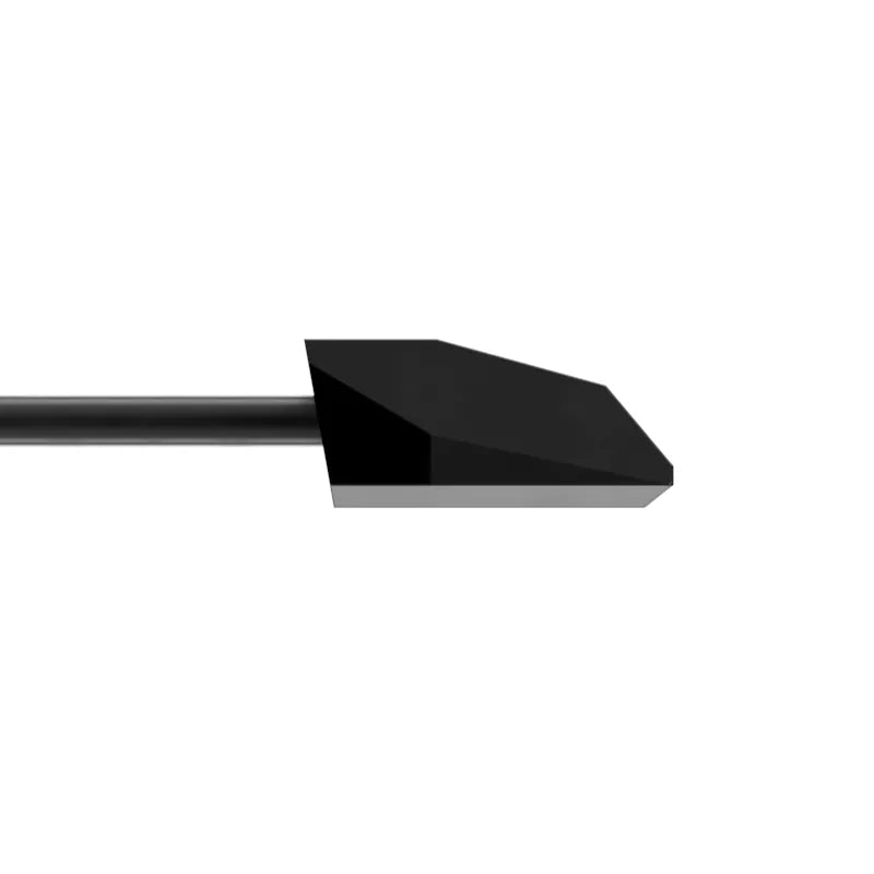 LED-Kennzeichenbeleuchtung Highsider Pro Split-S schwarz, B10xT22 mm, E-geprüft
