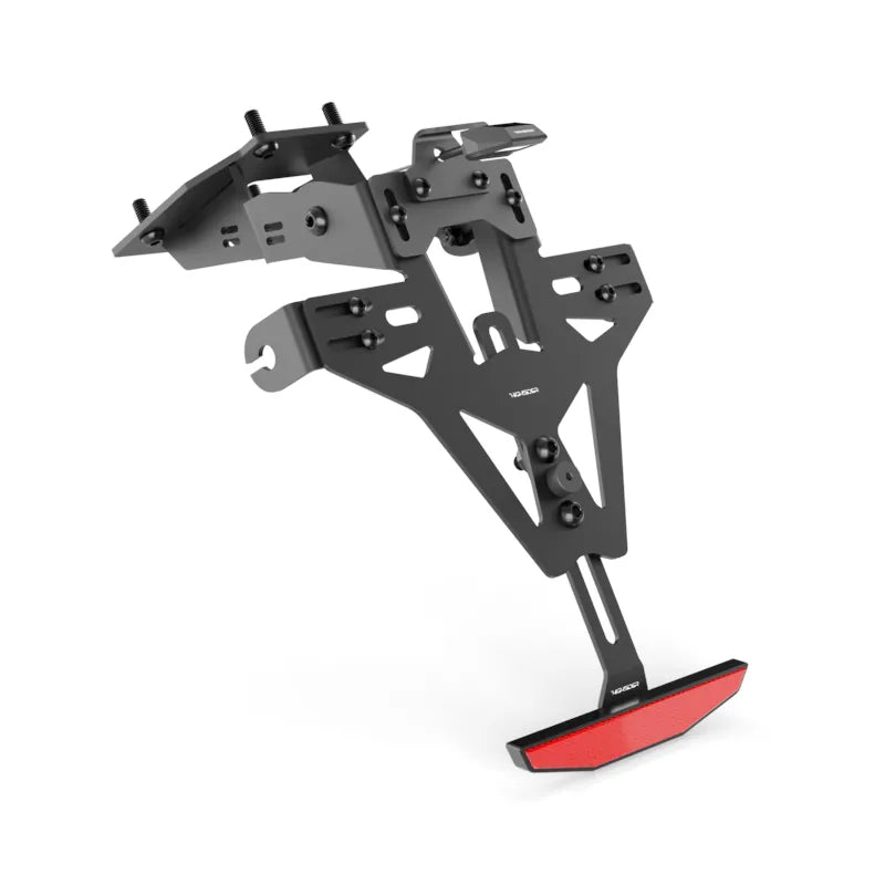 LED-Kennzeichenbeleuchtung Highsider Pro Split-S schwarz, B10xT22 mm, E-geprüft
