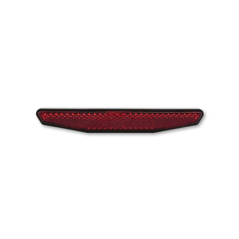 Rückstrahler Highsider Pro rot, Sechseckig, 125x18 mm, M5 Gewinde, E-geprüft