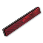 Rückstrahler Highsider Pro rot, Rechteckig, 103x16 mm, M5 Gewinde, E-geprüft