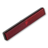 Rückstrahler Highsider Pro rot, Rechteckig, 103x16 mm, M5 Gewinde, E-geprüft
