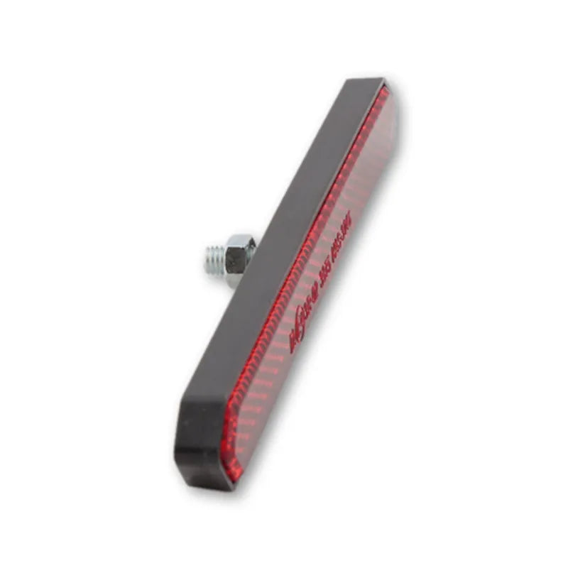 Rückstrahler Highsider Pro rot, Sechseckig, 132x13 mm, M5 Gewinde, E-geprüft