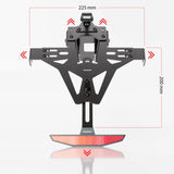 Kennzeichenhalter Highsider Akron-RS Pro für KTM Duke 125 /390 (17-25)