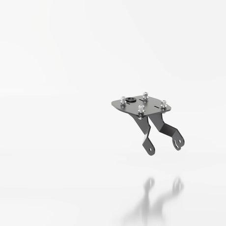 Kennzeichenhalter Highsider Akron-RS Pro für Yamaha YZF-R 125 (19-25)