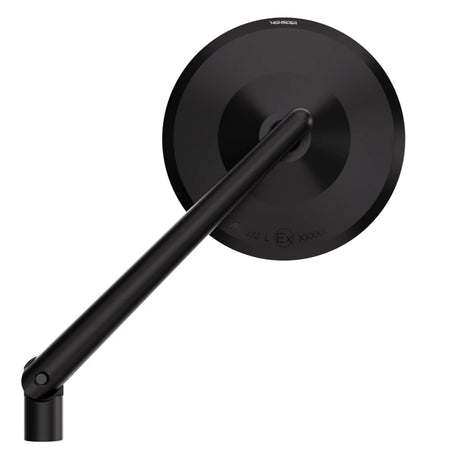 Lenkerspiegel Highsider Pro Montana-Blast, Schwarz, Alu, E-geprüft, M10 Gewinde
