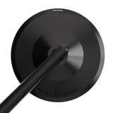 Lenkerspiegel Highsider Montana-Blast schwarz, Aluminium, E-geprüft, M10x1.25