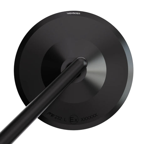 Lenkerspiegel Highsider Pro Montana-Blast, Schwarz, Alu, E-geprüft, M10 Gewinde