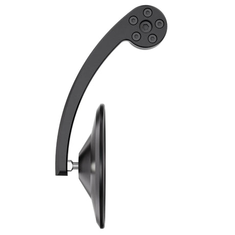 Lenkerendenspiegel Highsider Pro Montana-Blast Evo, Schwarz, E-geprüft, Ø 12-22 mm