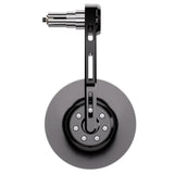 Lenkerendenspiegel Highsider Pro Conero-Evo, Alu schwarz, E-geprüft, Ø 12-22 mm