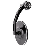 Lenkerendenspiegel Highsider Pro Conero-Evo, Alu schwarz, E-geprüft, Ø 12-22 mm