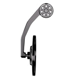 Lenkerendenspiegel Highsider Pro Conero-Evo, Alu schwarz, E-geprüft, Ø 12-22 mm