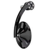 Lenkerendenspiegel Highsider Pro Montana Evo, Schwarz, E-geprüft, Ø 12-22 mm