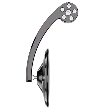 Lenkerendenspiegel Highsider Pro Montana Evo, Schwarz, E-geprüft, Ø 12-22 mm