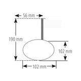 Lenkerendenspiegel Highsider Pro Montana Evo, Schwarz, E-geprüft, Ø 12-22 mm