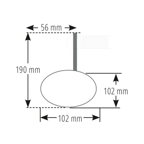 Lenkerendenspiegel Highsider Pro Montana Evo, Schwarz, E-geprüft, Ø 12-22 mm