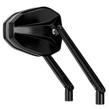 Verkleidungsspiegel Paar Highsider Pro Victory schwarz, E-geprüft, ohne Adapter
