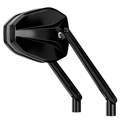 Verkleidungsspiegel Paar Highsider Pro Victory schwarz, E-geprüft, ohne Adapter
