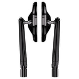 Verkleidungsspiegel Paar Highsider Pro Victory schwarz, E-geprüft, ohne Adapter