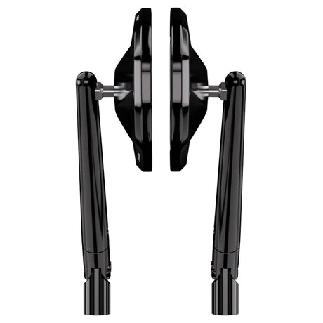 Verkleidungsspiegel Paar Highsider Pro Victory schwarz, E-geprüft, ohne Adapter