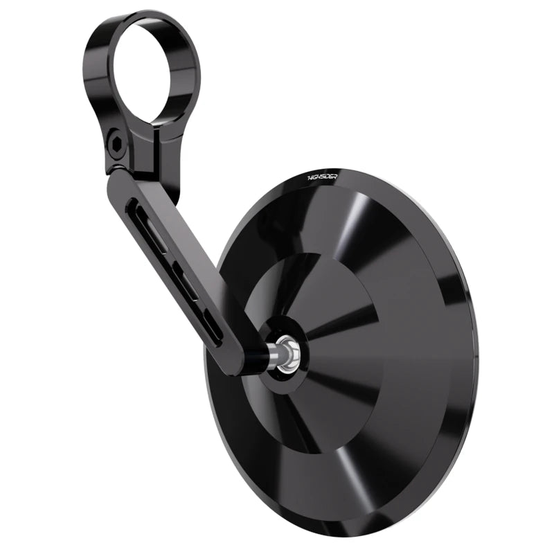 Lenkerendenspiegel Highsider Pro Montana 2, Kurz, Schwarz, Aufnahme Ø30 x B12 mm