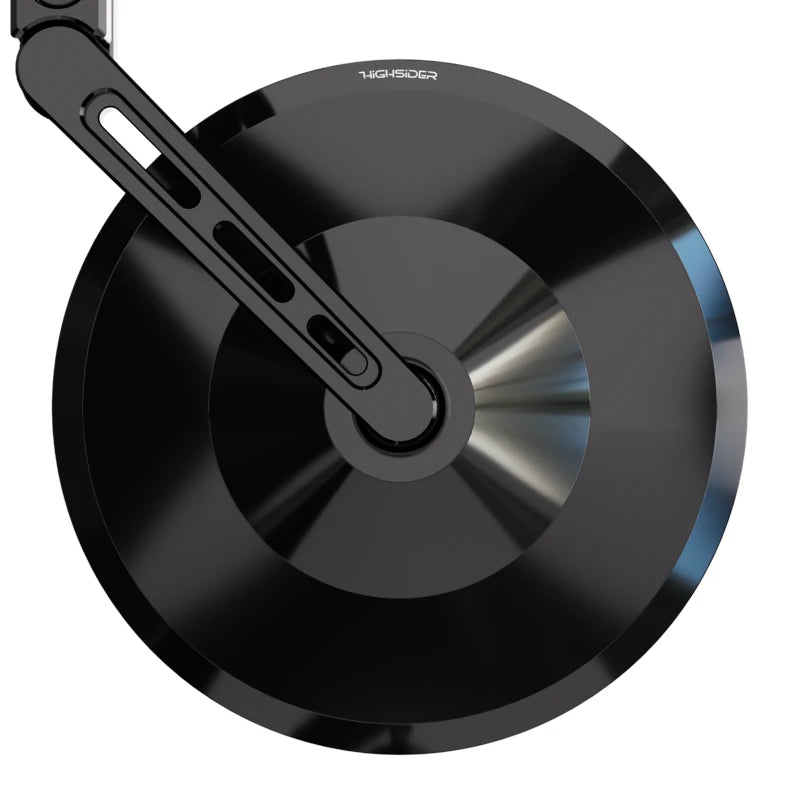 Lenkerendenspiegel Highsider Pro Montana 2, Kurz, Schwarz, Aufnahme Ø30 x B12 mm