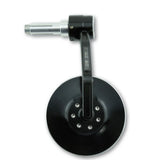 Lenkerendenspiegel mit LED Blinker Highsider Pro Conero, Schwarz, E-geprüft