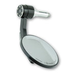 Lenkerendenspiegel mit LED Blinker Highsider Pro Conero, Schwarz, E-geprüft