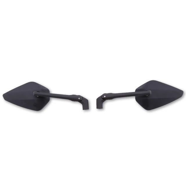 Lenkerspiegel Paar Highsider Columbia 2 schwarz, Aluminium, E-geprüft, M10x1.25