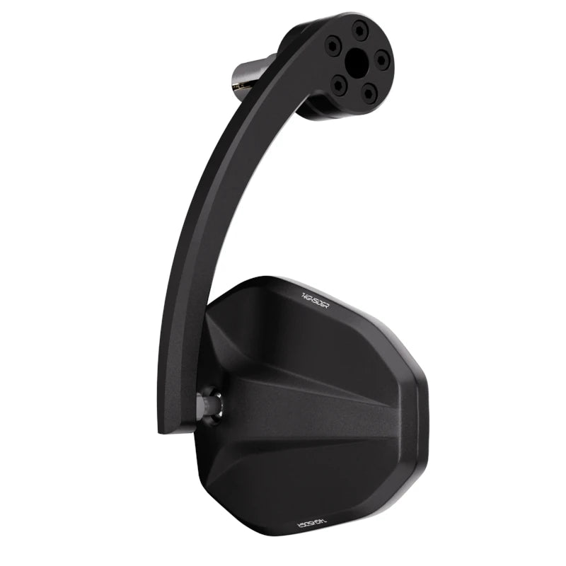 Lenkerendenspiegel Highsider Pro Victory-Blast, Schwarz, Klemmung 12-22 mm