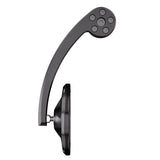 Lenkerendenspiegel Highsider Pro Victory-Blast, Schwarz, Klemmung 12-22 mm