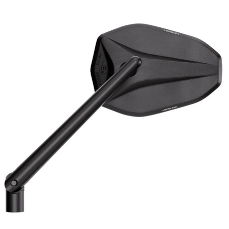 Lenkerspiegel Highsider Pro Victory-X, Schwarz, Aluminium, E-geprüft, M10