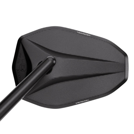 Lenkerspiegel Highsider Pro Victory-X, Schwarz, Aluminium, E-geprüft, M10
