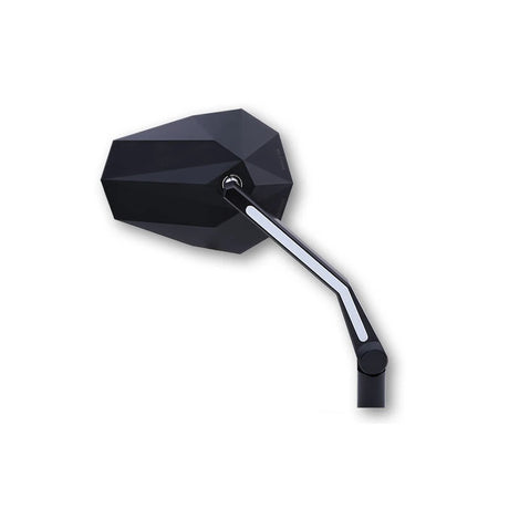Lenkerspiegel Paar Highsider Pro Stealth-X3 mit Blinker & Positionslicht, M10