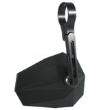 Lenkerendenspiegel Highsider Pro Stealth-X5, Schwarz, E-geprüft, Ø 22-30 mm