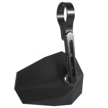 Lenkerendenspiegel Highsider Pro Stealth-X5, Schwarz, E-geprüft, Ø 22-30 mm